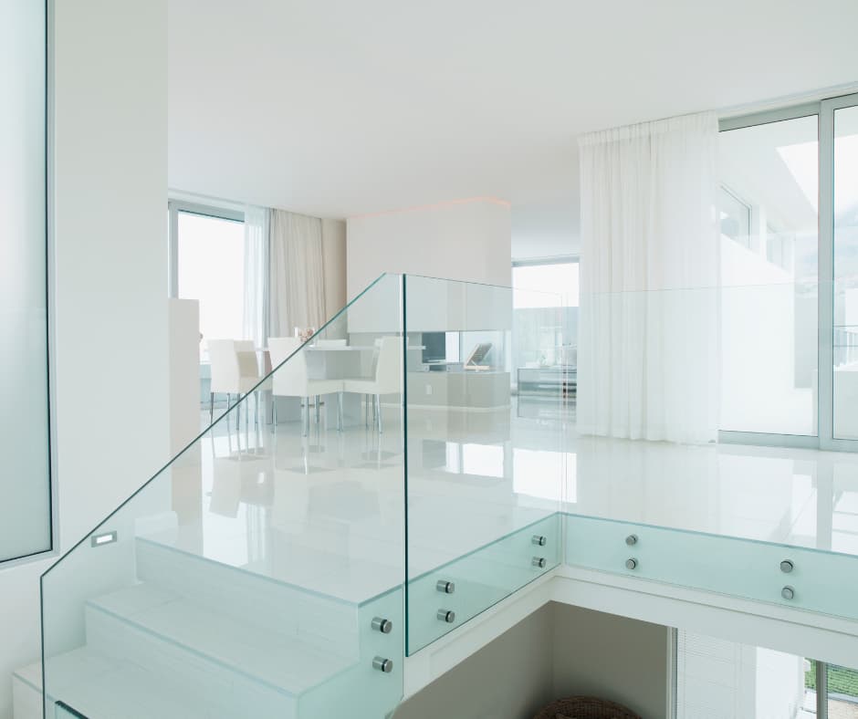 barandillas abotonadas